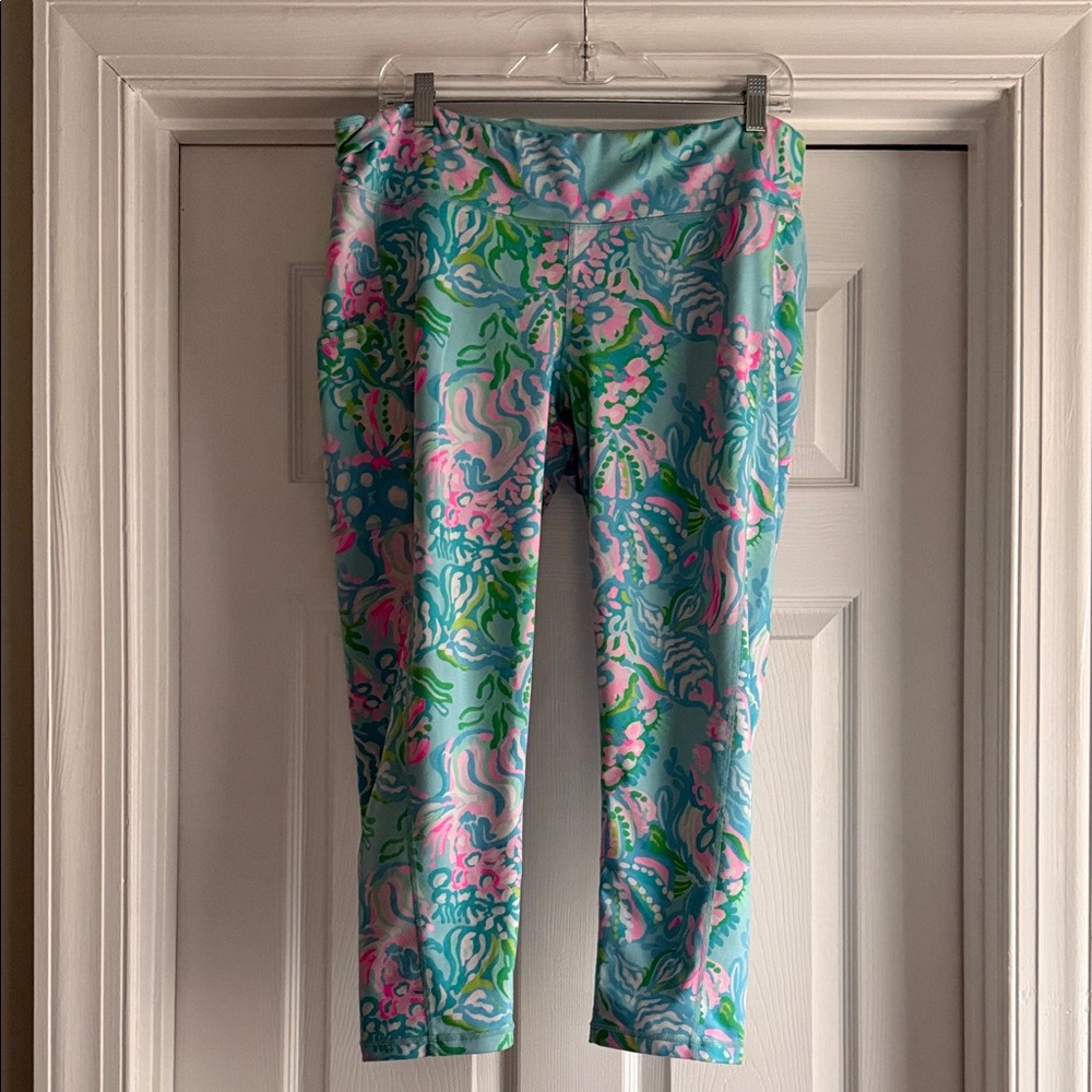 Lilly Pulitzer Colorful Patterned Luxletic Leggings